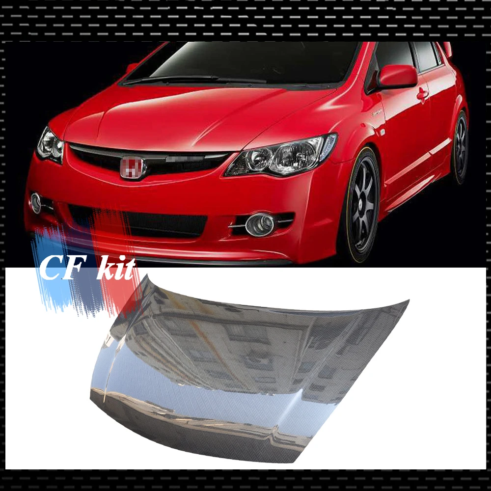 Передний Автомобильный капот из углеродного волокна Крышка вентиляционного