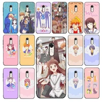 yndfcnb fruits basket japan anime phone case for redmi 5 6 7 8 9 a 5plus k20 4x 6 cover