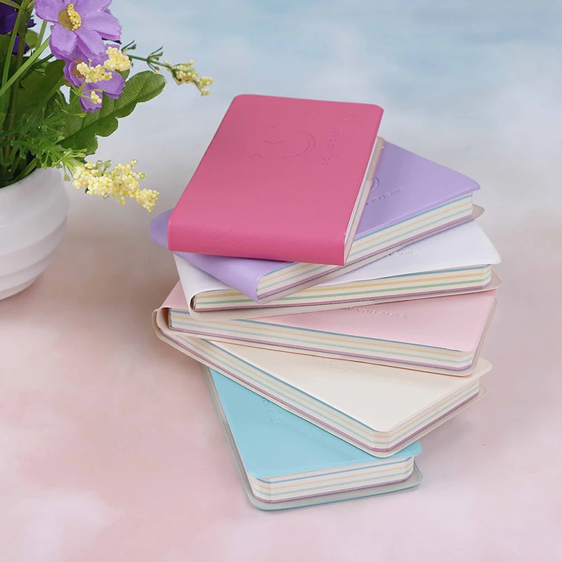 1 шт. блокнот ярких цветов записная книжка с улыбающимся лицом дневник 6