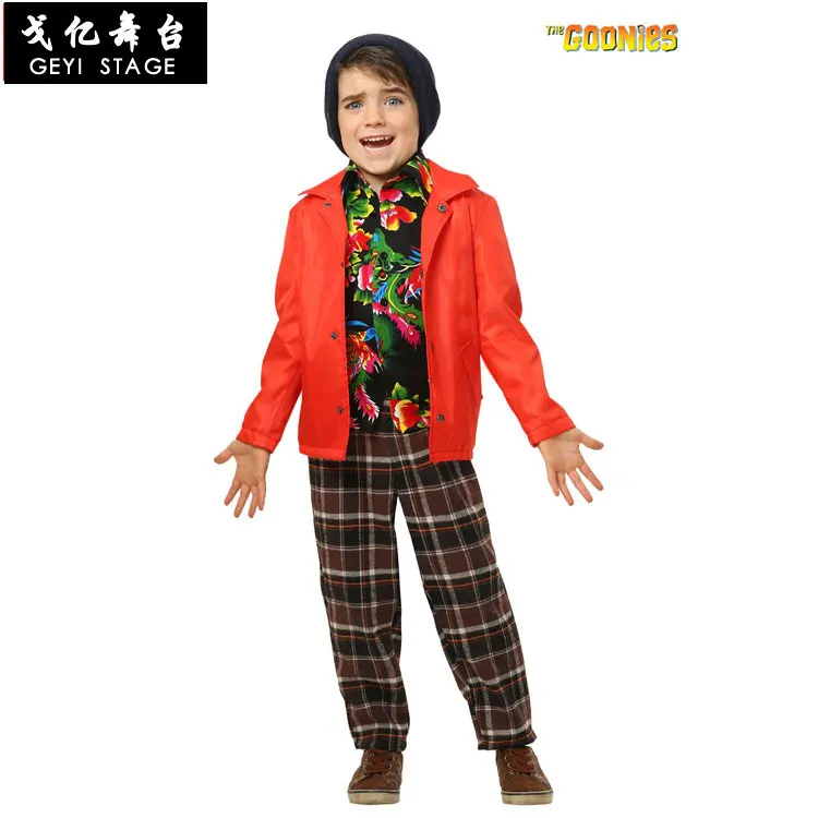 

Cosplay Movie Character Series Halloween Performance Costume Arcade Qibao Qimou Flower Shirt Set