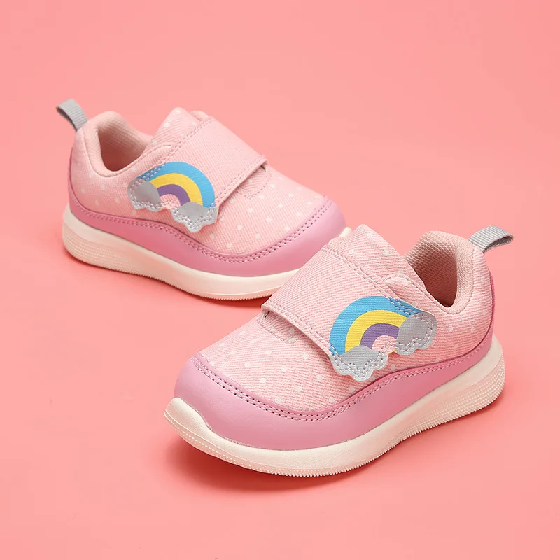 

2021 Spring Autumn Sport Infant Shoes New Baby Toddler Shoes Fashion Casual Breathable Sneakers Comfortable Soft Bottom