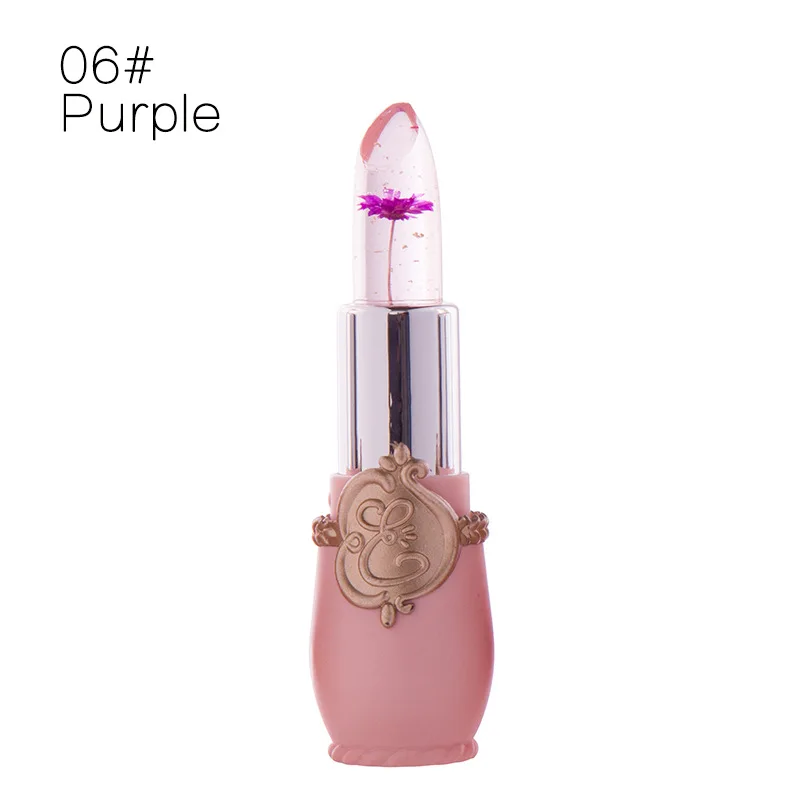 

Temperature Change Color Transparent Long Lasting Jelly Lipstick Lip Care Moisturizing Repair Waterproof No Shading Makeup TSLM2