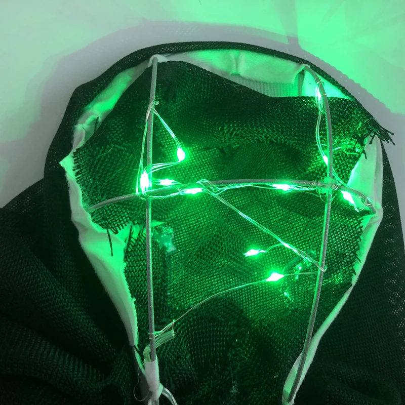 Новый Скелет Призрак висящий орнамент ужас светящийся Хэллоуин Декоративный