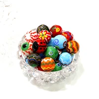 home decor collection creative handmade glass marbles balls 18mm rarity children puzzle game toys cute new year gifts for kids
