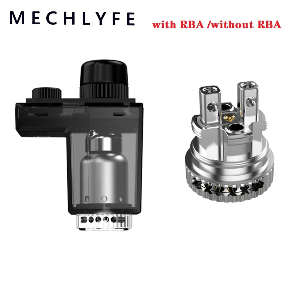 Новый оригинальный MECHLYFE Ratel XS сменный картридж емкостью 5 мл с/без RBA двойной