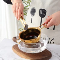 stainless steel melting bowl chocolate cheese butter water bath pot baking heating container household kitchen cooking tools