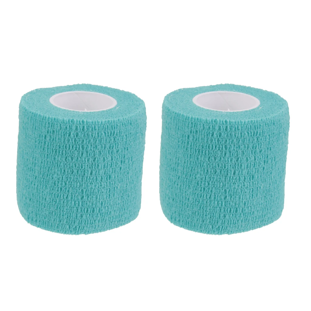 2x Self-Adhesive First Aid Medical Health Care Treatment Bandage Gauze Tape