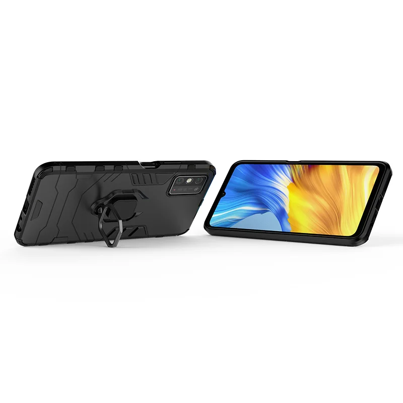 Чехол для телефона Huawei Honor X10 Max чехол армированный ПК держатель пальца подставка