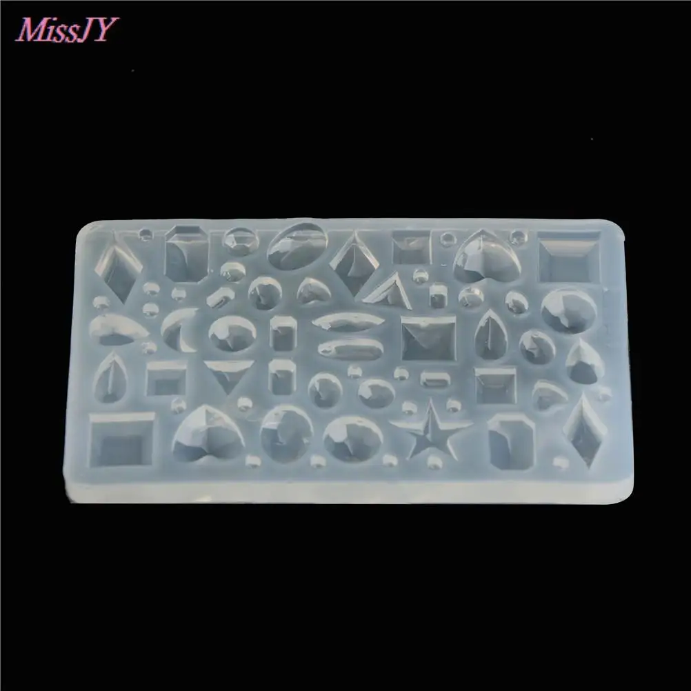 Heart/round/star/moon DIY Epoxy Chocolate Resin Mould Jewelry Making Silicone Mold | Украшения и аксессуары