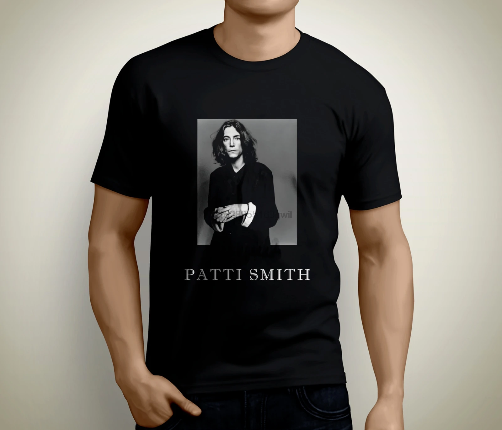 Новая мужская черная футболка Patti Smith в стиле панк-рок певица размеры от S до 5XL |
