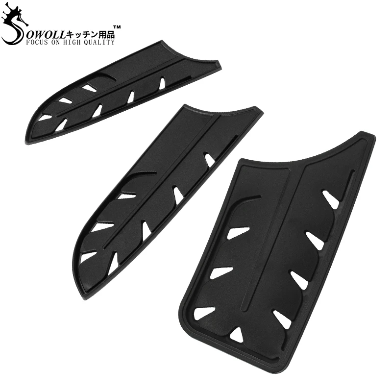 Knife Cover Set SOWOLL 4CR14 Нержавеющая сталь Ножи 7 дюймов разделочные Ножи с антипригарным покрытием Пособия по кулинарии инструмент очень острые и прочные Кухня Ножи новое поступление - Цвет: Knife Cover Set