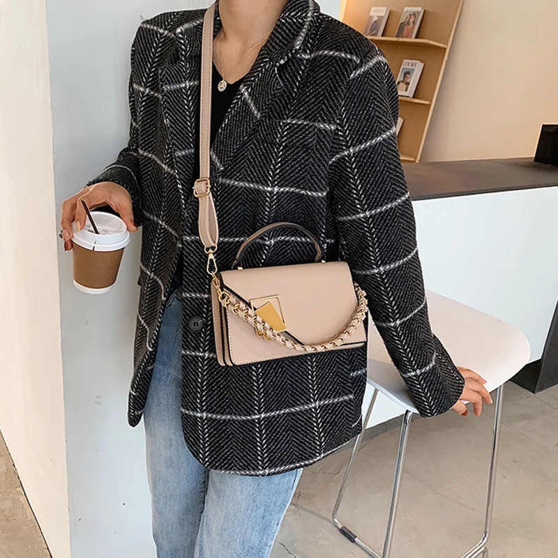 Роскошная дизайнерская сумка кожаные сумки-тоуты на цепочке через плечо