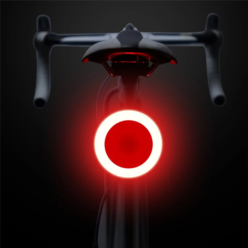 Велосипедный задний фонарь водонепроницаемый светодиодный зарядка через USB