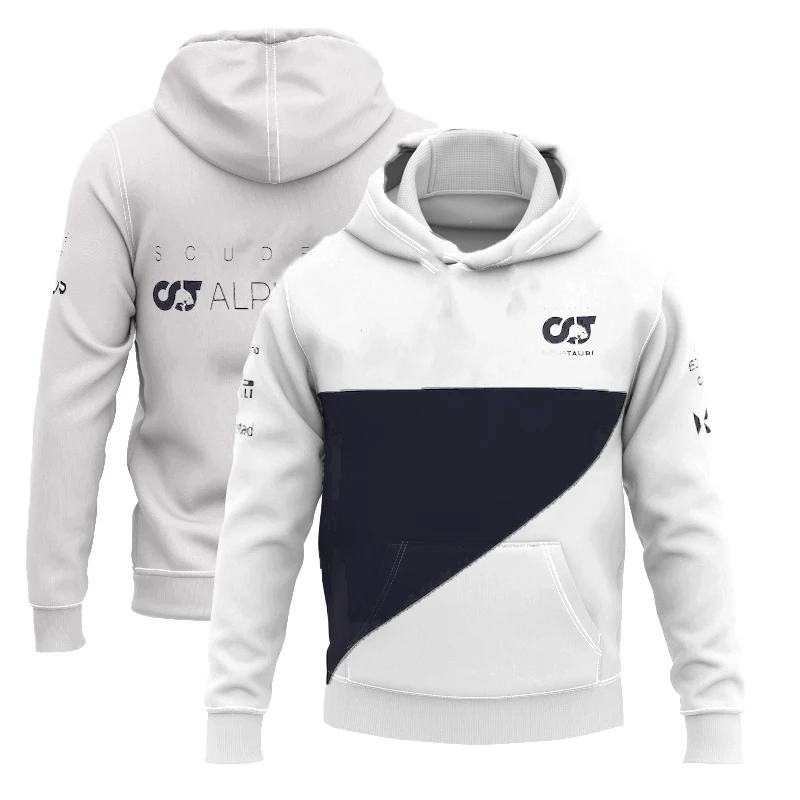 

Men Women Sports Hoodie Sweatshirt Extreme Sports Sportswear Spring / Autumn F1 Scuderia Alpha Taurus 2021 Style Hooded Collar