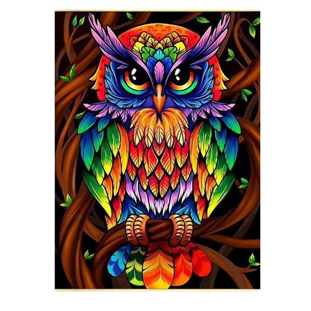 Алмазная мозаика 5D DIY стразы украшение в виде животного на Рождество|Алмазная и