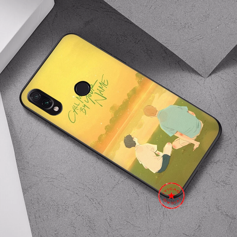 IYICAO позвоните мне по вашему имени мягкий чехол для Xiaomi Redmi Note 8 7 6 5 Pro 5A 4X Мягкий
