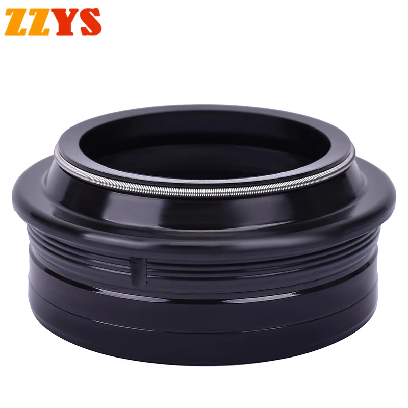 Fork Oil Seal Dust Cover For HARLEY DAVIDSON 1800 FLSTF FAT BOT S FLS SOFTAIL SLIM 1800 FLHR SE4 ROAD KING SCREAMING EAGLE CVO images - 6