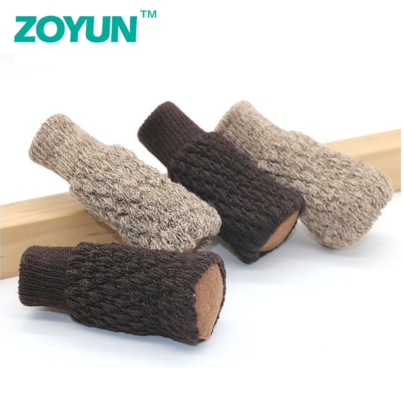 Носки ZOYUN для ножек стула тканевые перчатки защита пола вязаные шерстяные носки