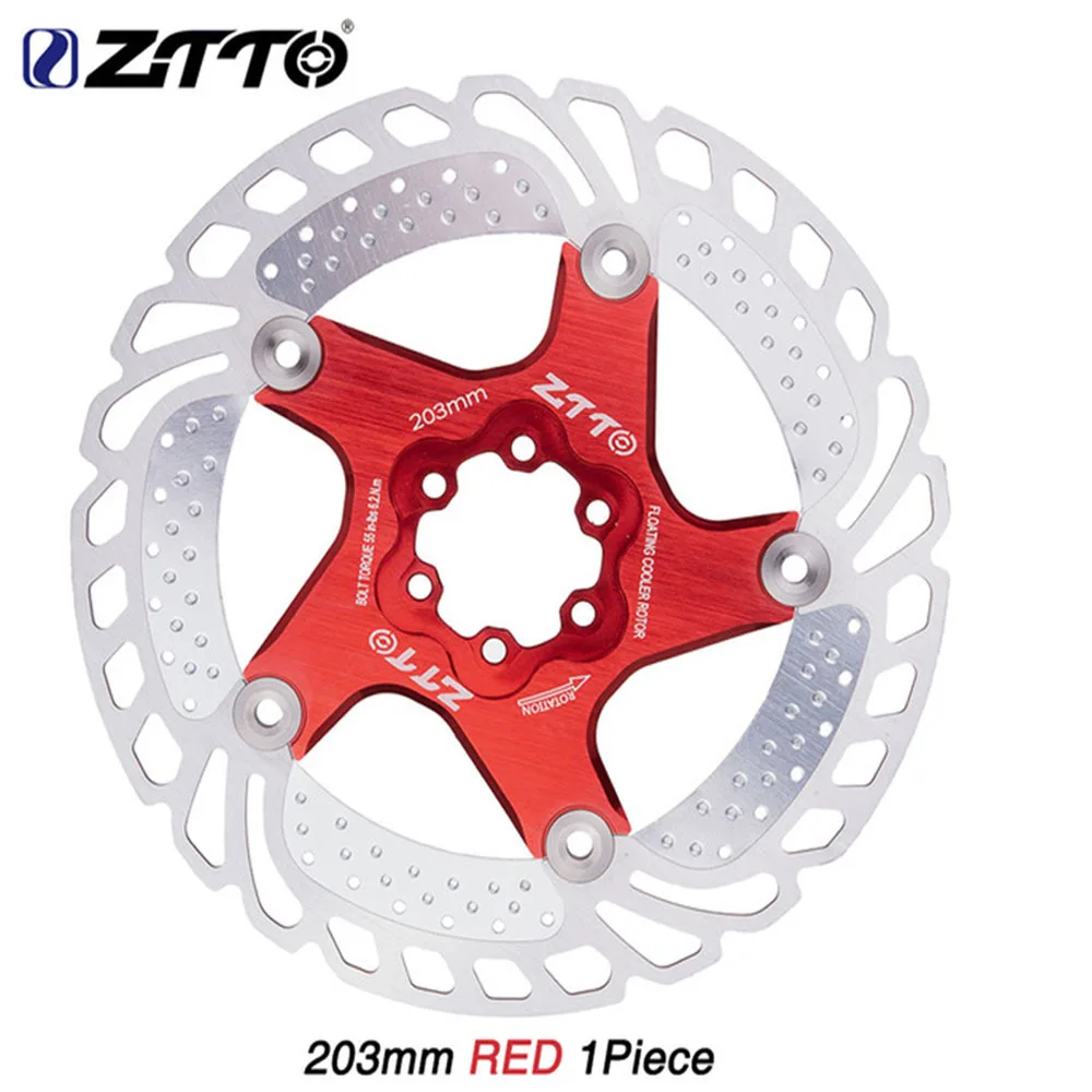 Горный велосипед охлаждающие диски горные плавающие тормозные шесть ночных