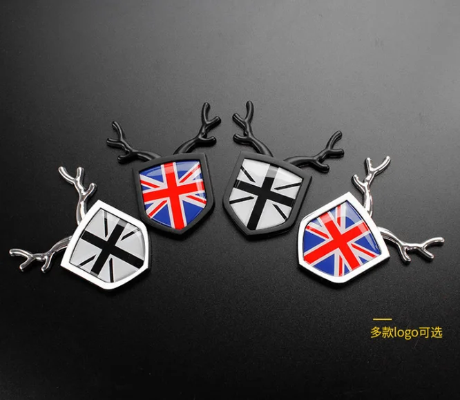 

1Pcs Union Jack Auto Trunk Rear Fender Emblem Badge Decal Stickers Car Accessories
