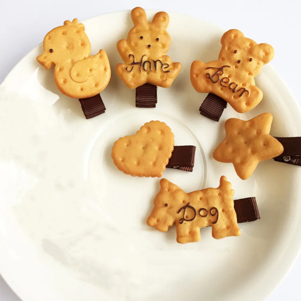 Заколка для волос в стиле Харадзюку милая мягкая пряжка с изображением медведя