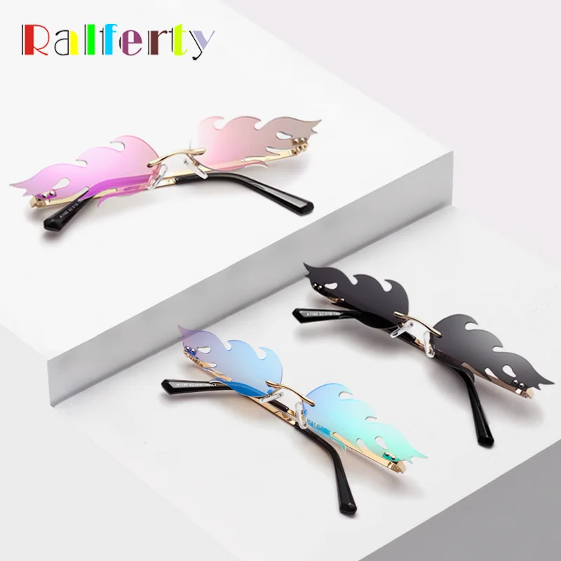 Декоративные праздничные солнцезащитные очки Ralferty для женщин и мужчин новинка