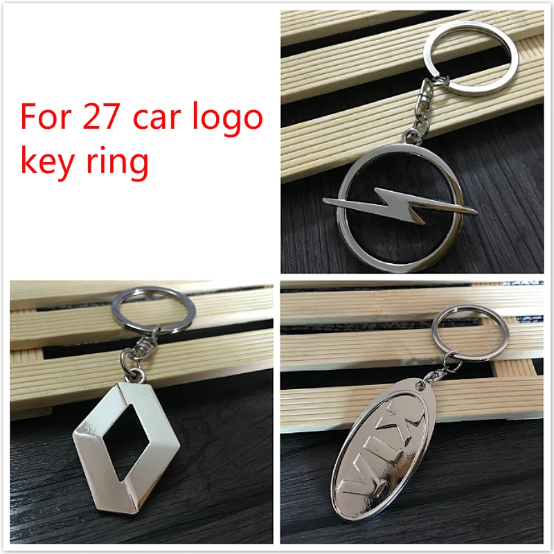 Модные металлические Тюнинг автомобилей ключа украшения-кольца для ключей
