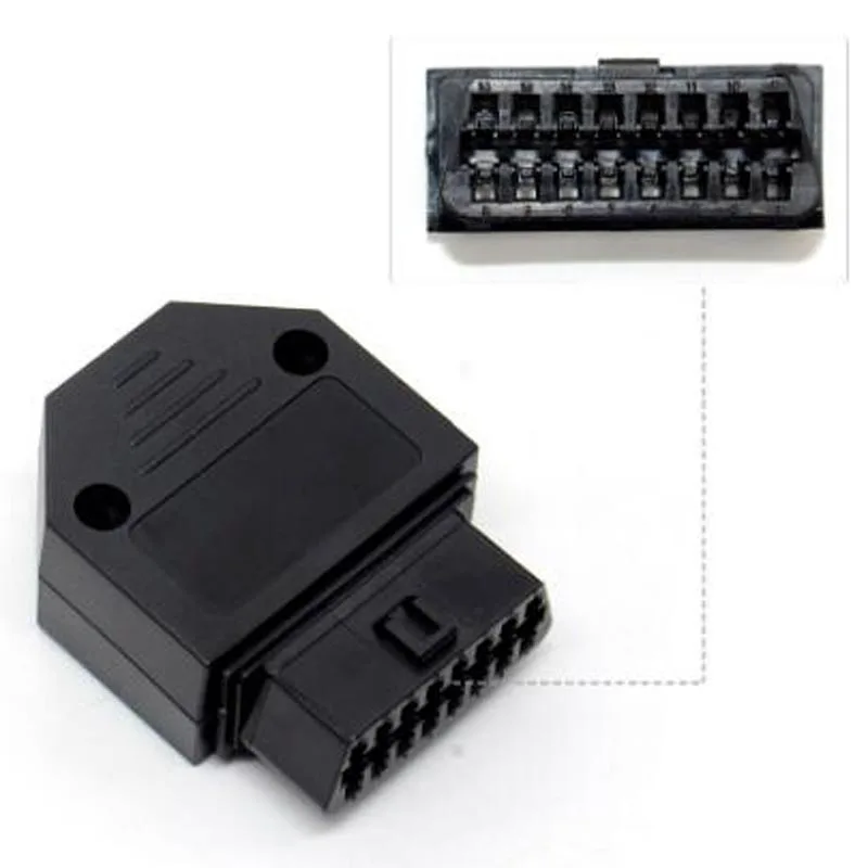 Автомобильный диагностический инструмент J1962F OBD2 16 контактный разъем OBDII 16pin