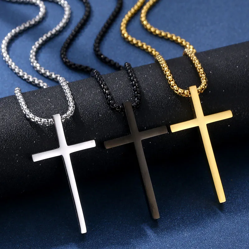 Цепочка Из Нержавеющей Стали с подвеской в виде звеньев