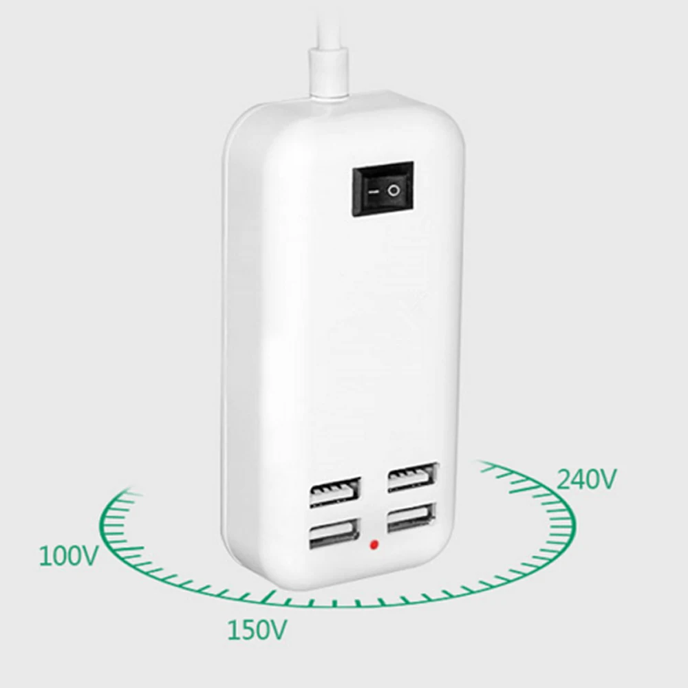 15 Вт/20 Вт/30 Вт 4/6 Порты и разъёмы usb-хаб мульти разветвитель с Мощность адаптер