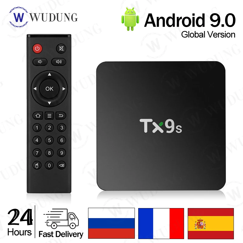 TX9s ТВ Box Amlogic S912 Octa Core 2Гб Оперативная память 8 ГБ Встроенная Android Декодер каналов