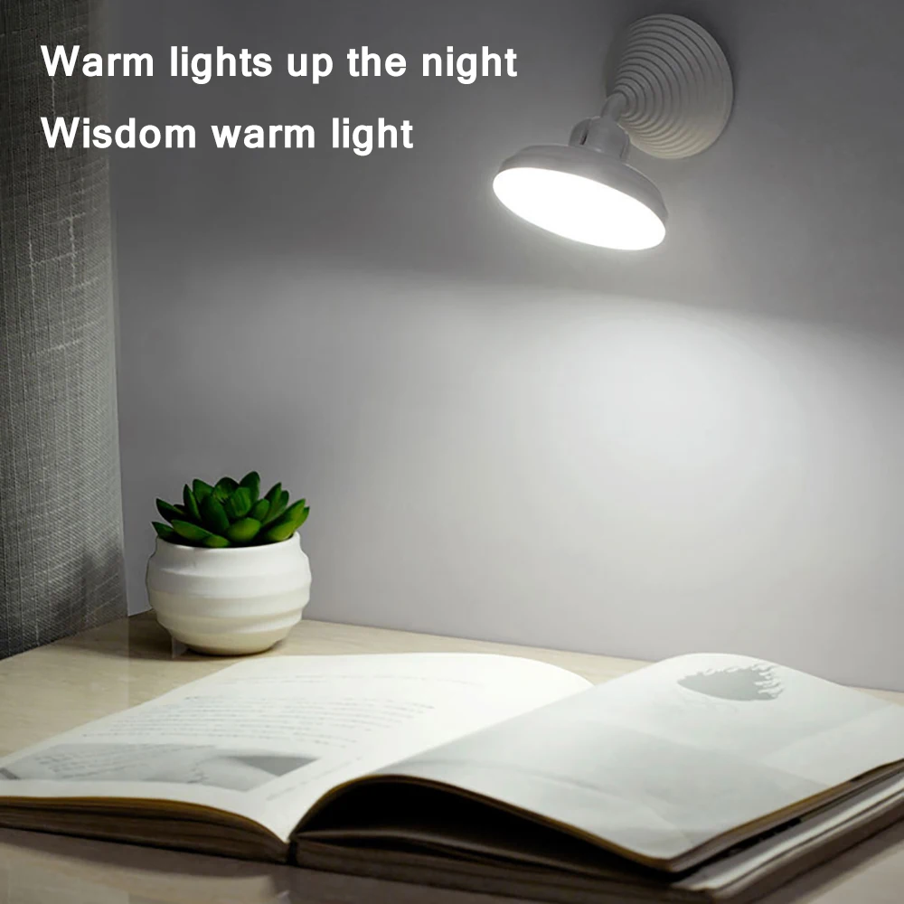 Светодиодный Ночной светильник с датчиком движения Сенсор 360 градусов