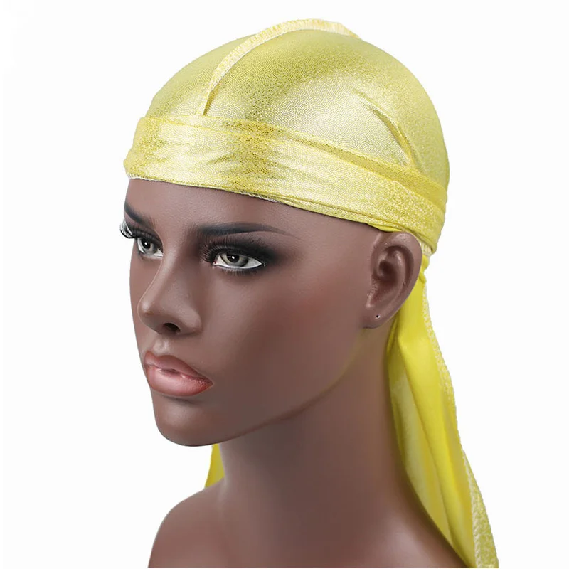 Унисекс Durags Бандана Хип-хоп Пиратская Кепка Du Doo Тряпичные повязки на голову