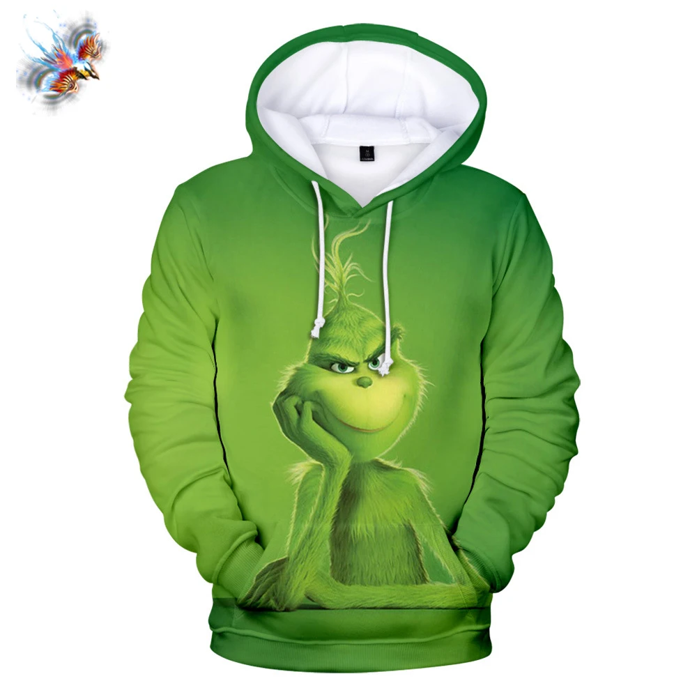 

3D Hoodies Green Anime Hoodies Men Clothing Spring And Autumn Hot Anime Hoodies Men Sweatshirt Lounge Wear Fashion Hooded XS-7XL