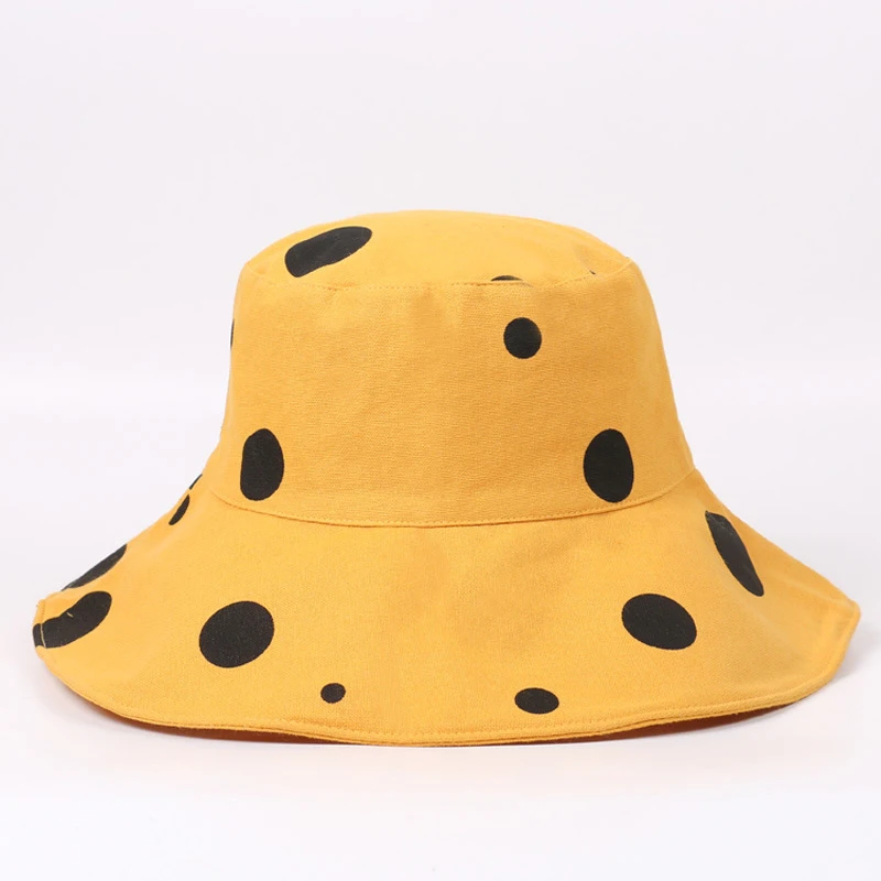 Кепка Женская Солнцезащитная в горошек модная Простая Повседневная Удобная