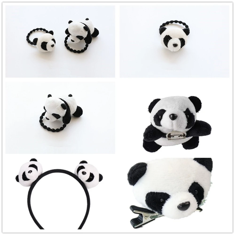 Прибл. 4-11 см Мягкая Подарочная кукла-животное в виде маленькой панды Женская