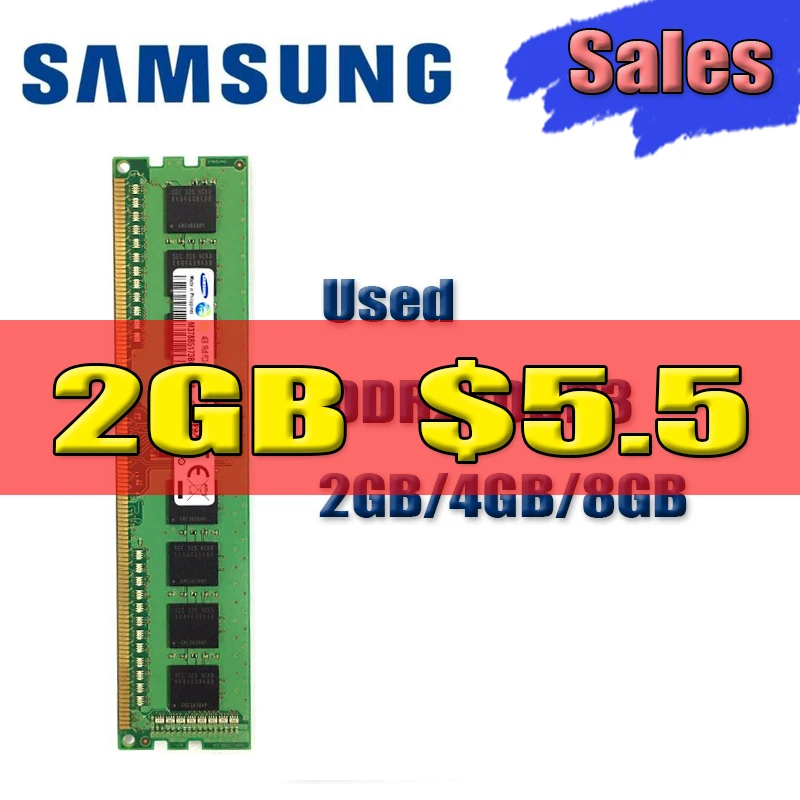 Samsung PC оперативная память модуль памяти для настольного компьютера DDR3 2 ГБ 4 8 PC3 1333