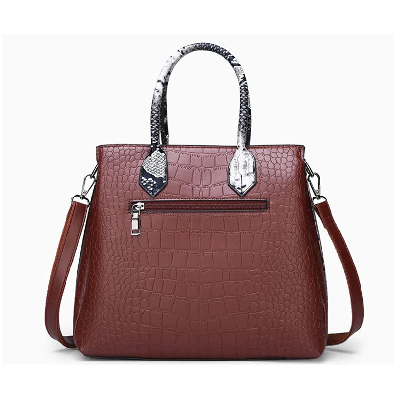 Сумка тоут из искусственной кожи под кожу крокодила 2019|Сумки с ручками| |
