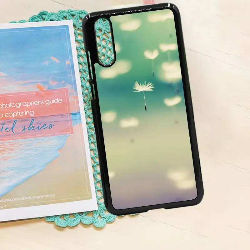 

Flower Dandelion Ink Drawing Phone Case PC for iPhone 11 12 pro XS MAX 8 7 6 6S Plus X 5S SE 2020 XR