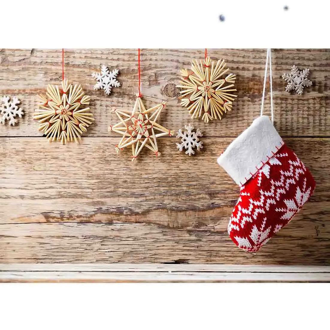 

SHENGYONGBAO Vinyl Custom Photography Backdrops Prop Christmas day Theme Photo Studio Background YN-5553