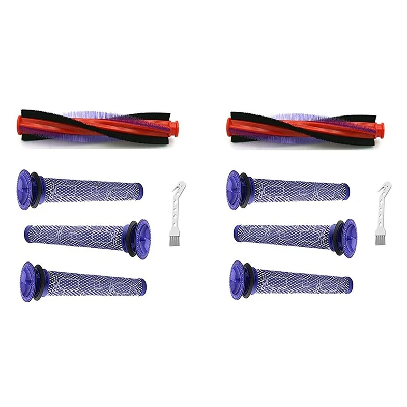 

Roller Brush Bar Washable Pre-Filter Set for Dyson DC59 DC62 SV03 V6