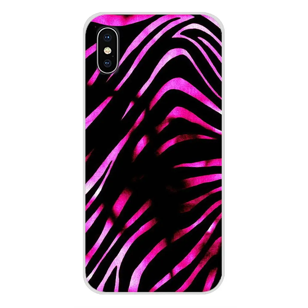 Cell Phone Skin Case For Apple iPhone X XR XS 11Pro MAX 4S 5S 5C SE 6S 7 8 Plus ipod touch 5 6 Zebra Strips Top Detailed Popular | Мобильные