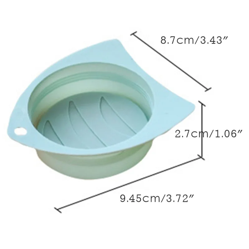 

Pet Sealed Fresh-keeping Can Lid Pet airtight canned lid (a set of 3 bowls of powder, yellow and blue)