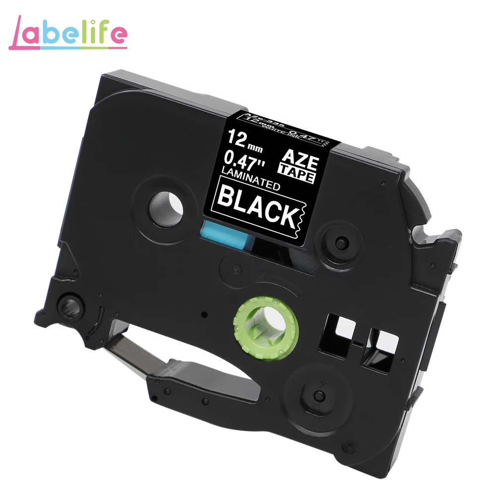 AZe-335 Labelife tze231 лента 1 шт. совместимый Brother PTouch для PT-D210 принтер этикеток 12 мм TZe 231 431 TZe TZ231 TZe-231 производитель этикеток - Цвет: AZe-335
