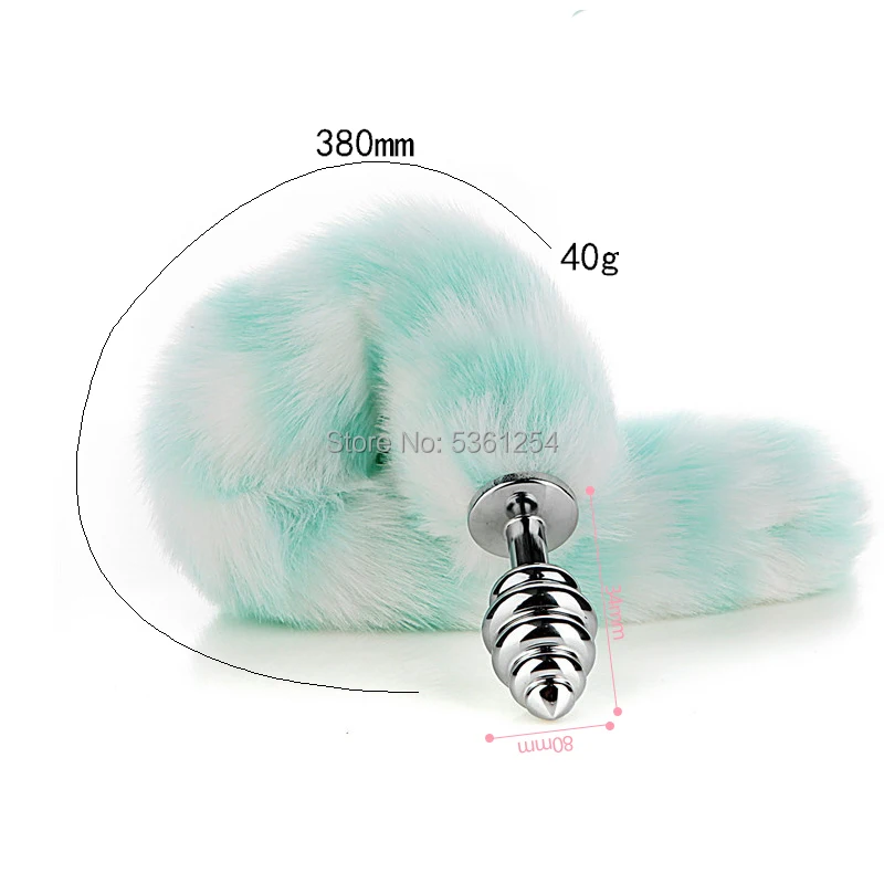 Пушистая пробка хвост для взрослых секс милая любовь БДСМ игрушки инструмент