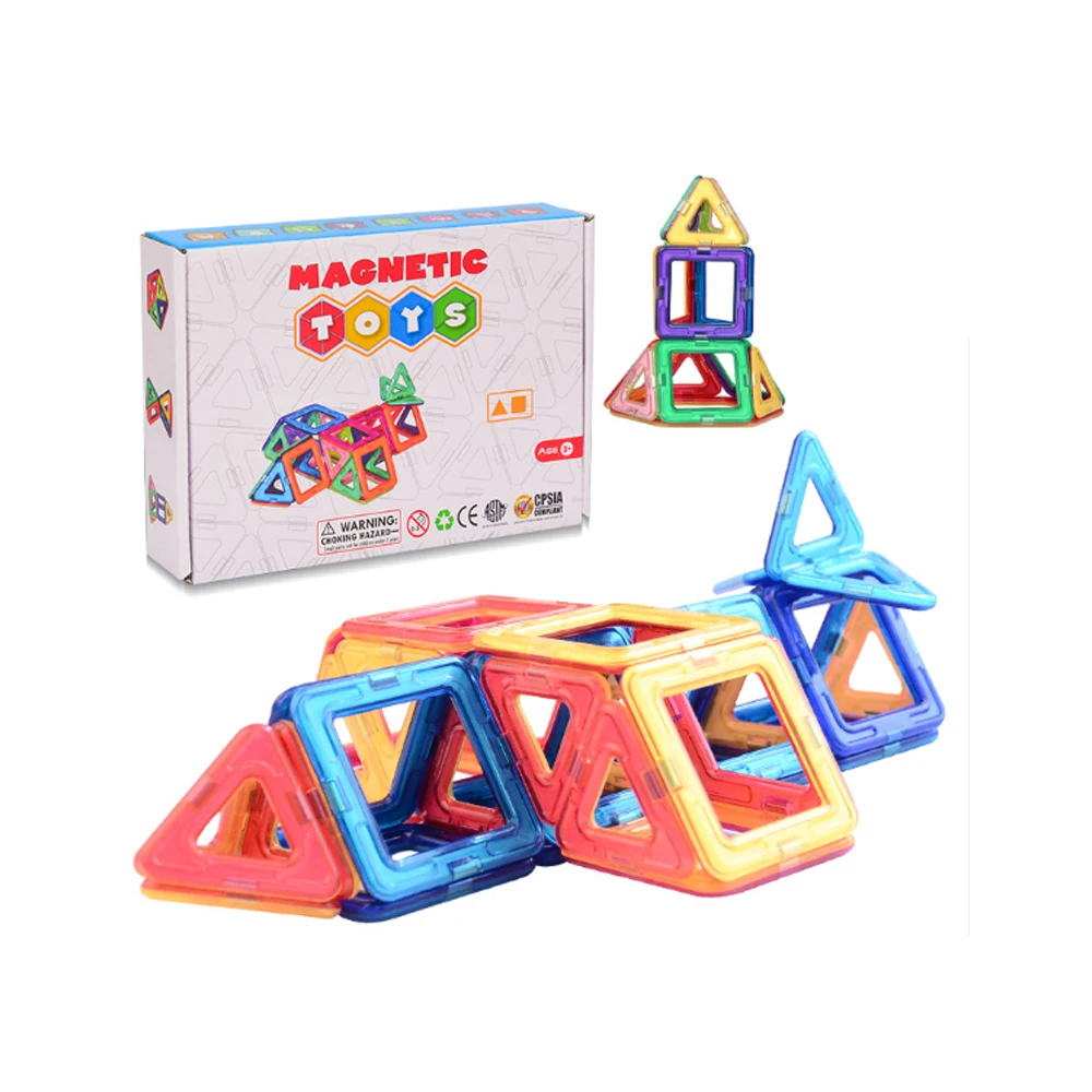 40 шт магнитные строительные блоки 3D Магнитные плитки набор magna | Спорт и
