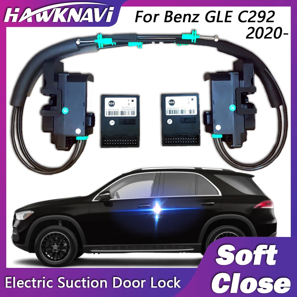 

Smart Electric Suncion Door Lock for Mercedes Benz GLE C292 2020 with Auto Soft Close Super Silence Anti Pinch Car Vehicle Door