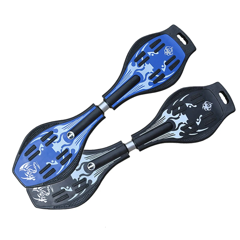 Скейтборд для взрослых и детей двухколесная длинная доска скейтборд бронтозавр