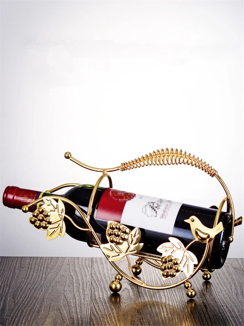 Креативная металлическая Винная стойка держатель-подставка для барной стойки