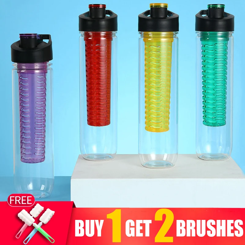 

900 мл 800 мл 700 мл инфузионный инфузер для фруктов лимонная Спортивная тыква бутылки для напитков кухонные принадлежности симпатичная креати...